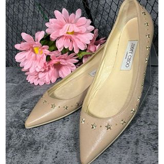 ジミーチュウ(JIMMY CHOO)のジミーチュウ　フラットシューズ　37(バレエシューズ)