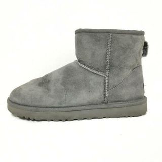 アグ(UGG)のUGG(アグ) ショートブーツ 25 レディース クラシックミニ2 1016222 グレー ムートン(ブーツ)