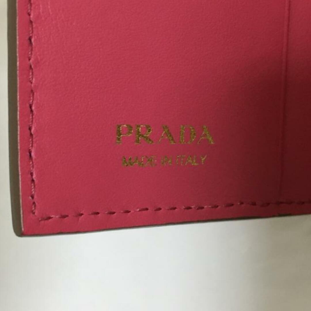 PRADA(プラダ)のPRADA(プラダ) 2つ折り財布 - ベージュ レザー レディースのファッション小物(財布)の商品写真