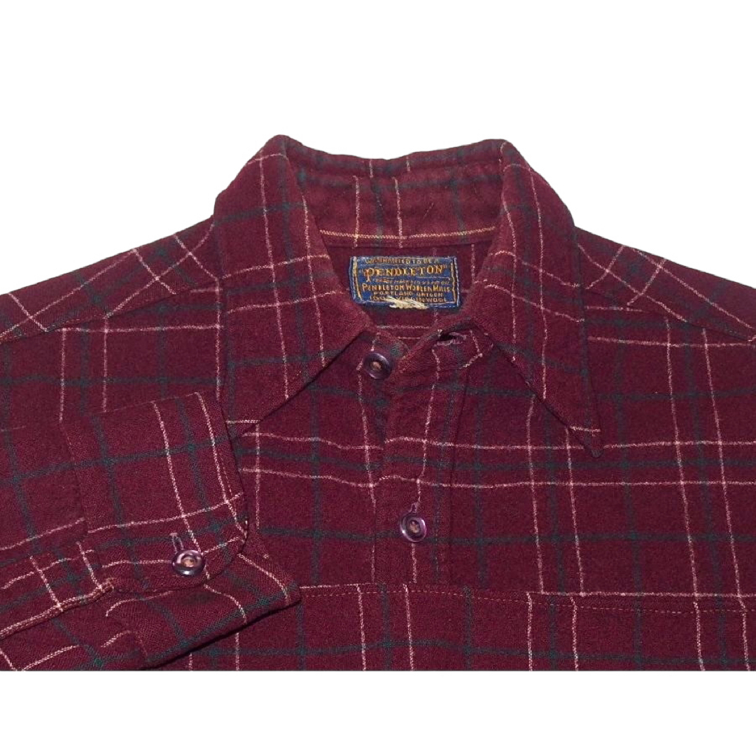 Santa Monica(サンタモニカ)の▪️40‘s【PENDLETON】VINTAGE SHIRT レディースのトップス(シャツ/ブラウス(長袖/七分))の商品写真