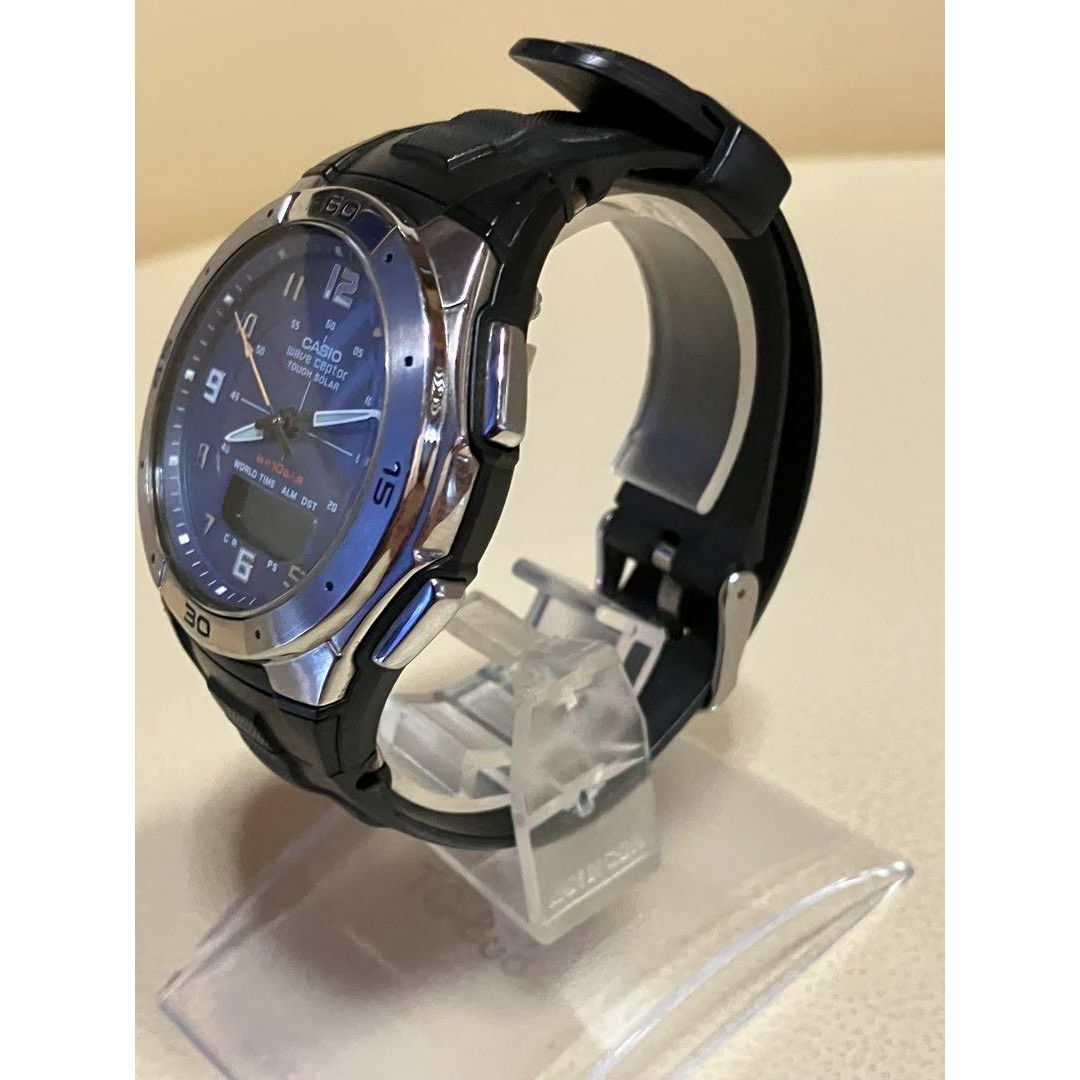 CASIO(カシオ)のカシオ ウェーブセプター タッチソーラー WVA-470 電波ソーラー メンズの時計(腕時計(アナログ))の商品写真