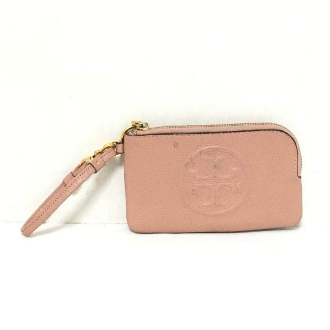 Tory Burch(トリーバーチ)のTORY BURCH(トリーバーチ) コインケース - ベージュ カードケース付き レザー レディースのファッション小物(コインケース)の商品写真