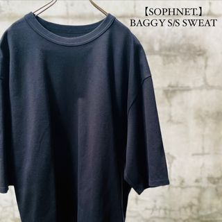 ソフネット(SOPHNET.)のSOPHNET. BAGGY S/S SWEAT black(スウェット)