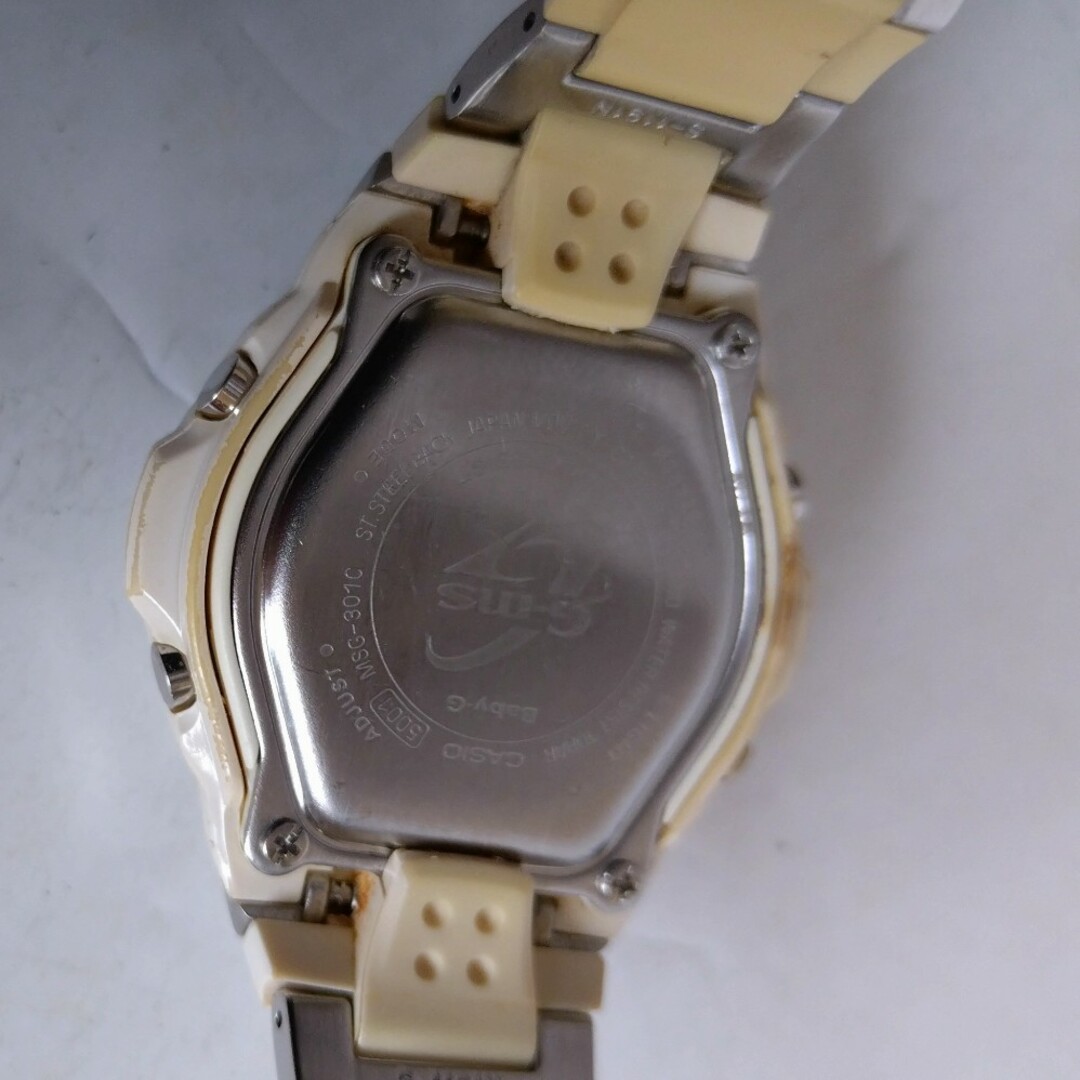 Baby-G(ベビージー)のCASIO Baby-G 腕時計 G-ms MSG-301C レディース　腕時計 レディースのファッション小物(腕時計)の商品写真