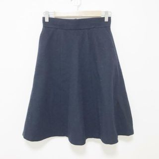 ブルーレーベルクレストブリッジ(BLUE LABEL CRESTBRIDGE)のBLUE LABEL CRESTBRIDGE(ブルーレーベルクレストブリッジ) スカート サイズ36 S レディース美品  - ネイビー ひざ丈(その他)