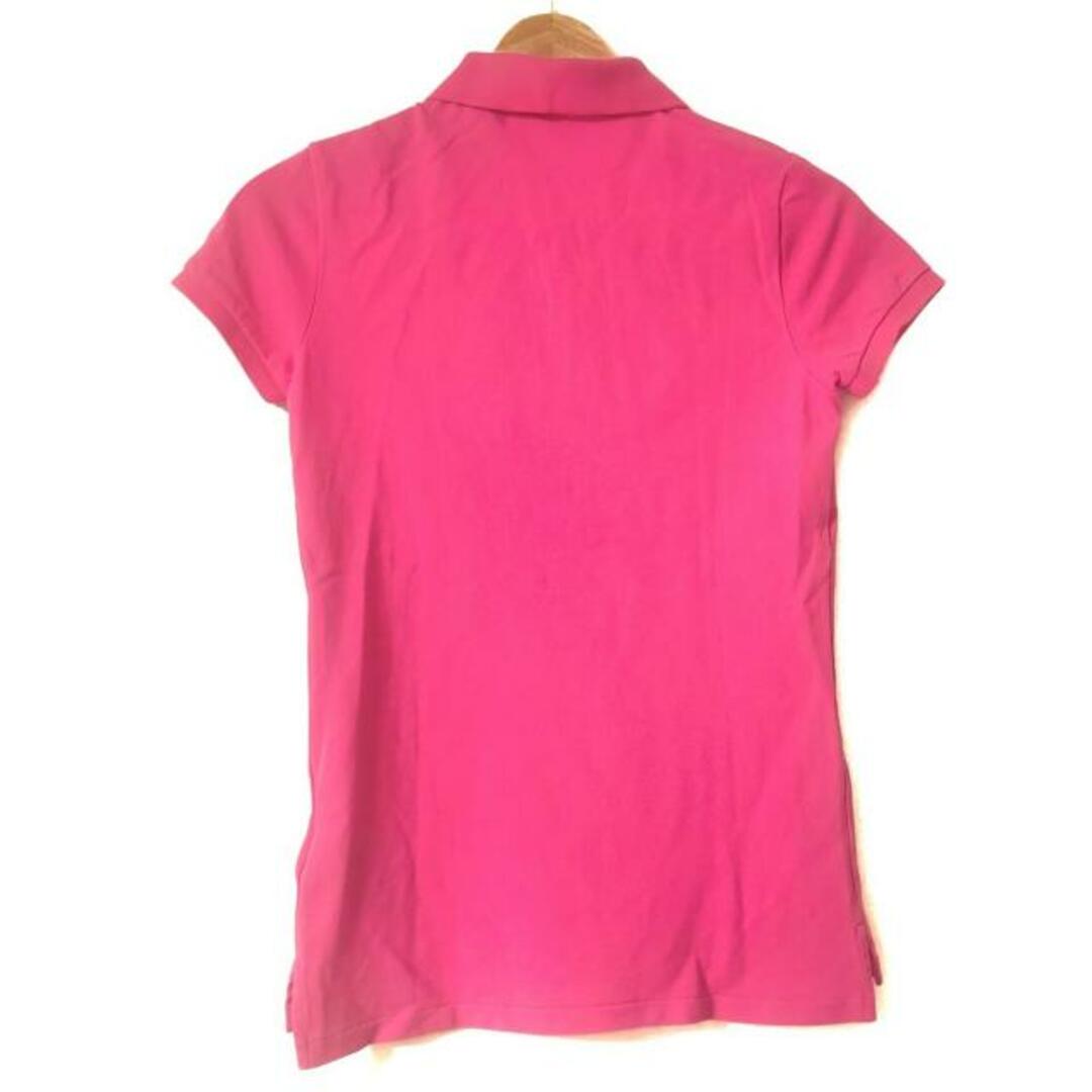 POLO RALPH LAUREN(ポロラルフローレン)のPOLObyRalphLauren(ポロラルフローレン) 半袖ポロシャツ サイズS レディース美品  - ピンク レディースのトップス(ポロシャツ)の商品写真