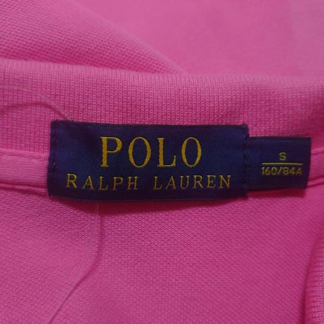 POLO RALPH LAUREN(ポロラルフローレン)のPOLObyRalphLauren(ポロラルフローレン) 半袖ポロシャツ サイズS レディース美品  - ピンク レディースのトップス(ポロシャツ)の商品写真