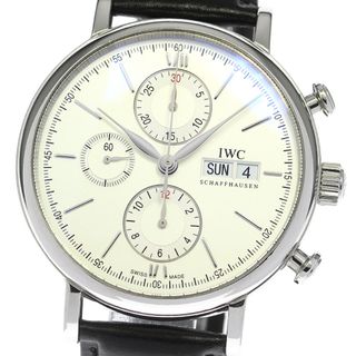 インターナショナルウォッチカンパニー(IWC)のIWC IWC SCHAFFHAUSEN IW391001 ポートフィノ クロノグラフ デイデイト 自動巻き メンズ 良品 _804352(腕時計(アナログ))