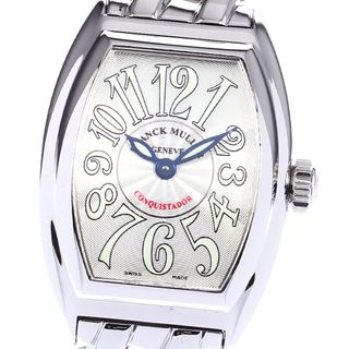 フランクミュラー(FRANCK MULLER)のフランクミュラー FRANCK MULLER 8005LQZ コンキスタドール クォーツ レディース 良品 _802129(腕時計)