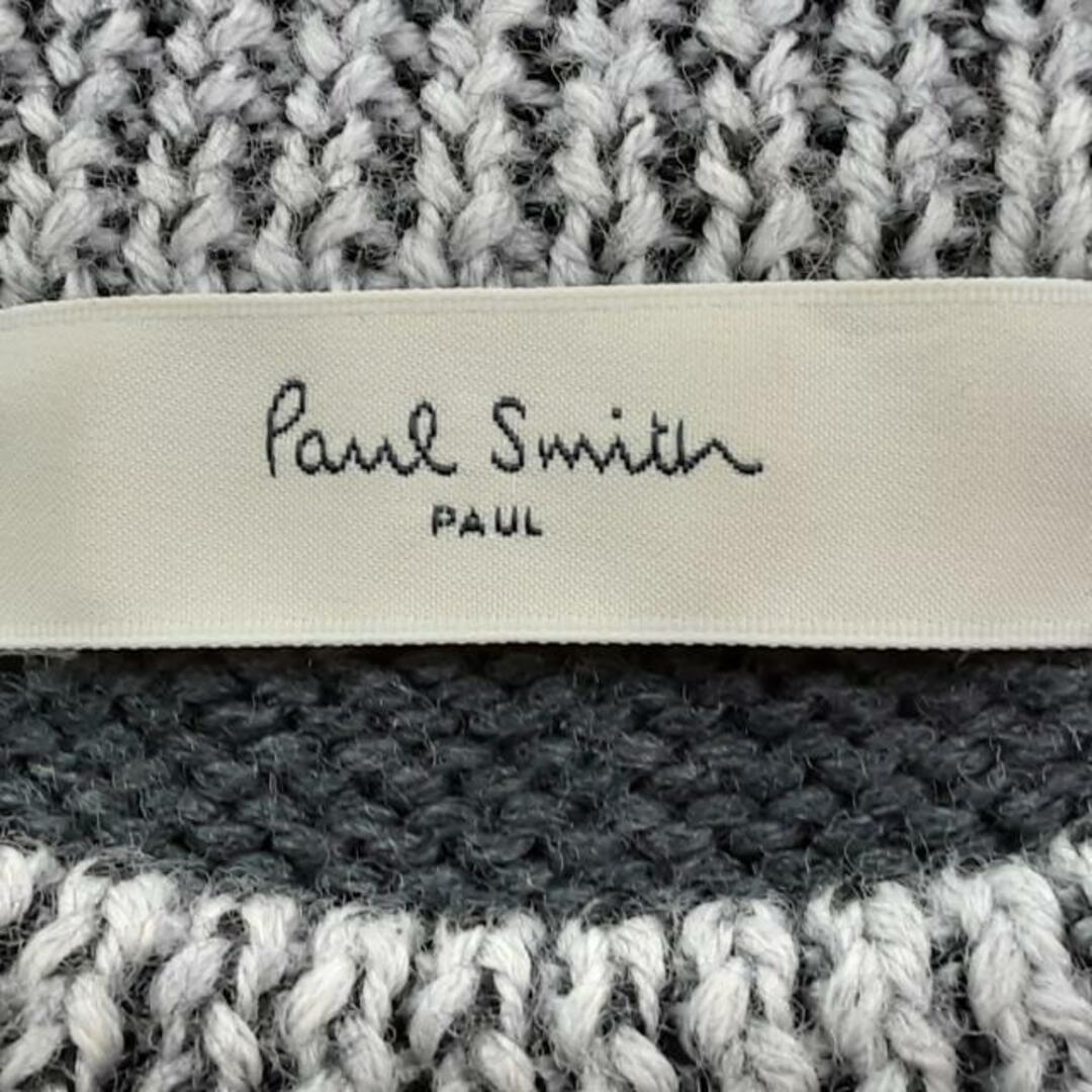 Paul Smith(ポールスミス)のPaulSmith(ポールスミス) ワンピース サイズM レディース美品  - グレー×黒 長袖/ひざ丈/ニット レディースのワンピース(その他)の商品写真