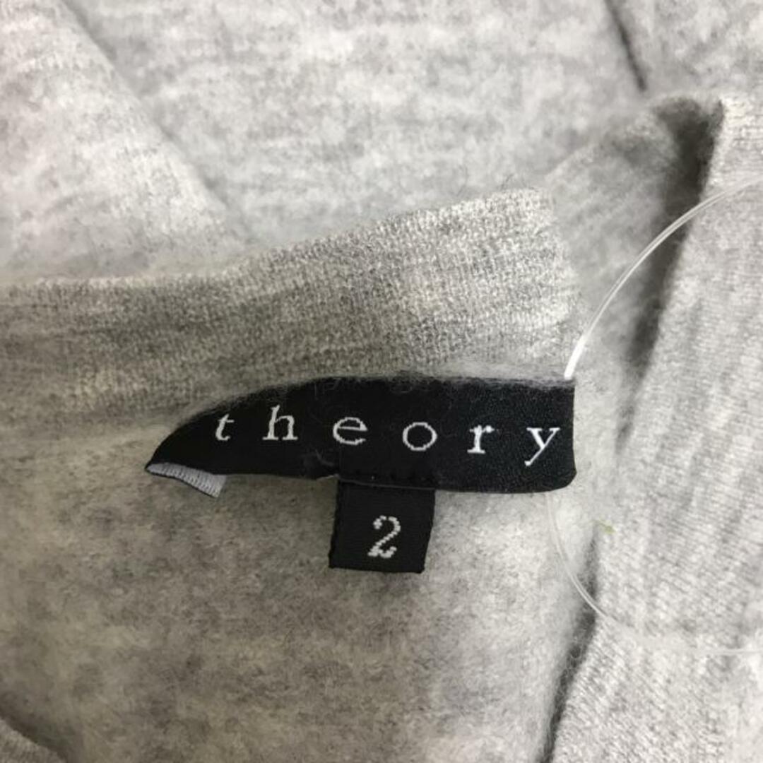 theory(セオリー)のtheory(セオリー) 長袖セーター サイズ2 S レディース - グレー レディースのトップス(ニット/セーター)の商品写真