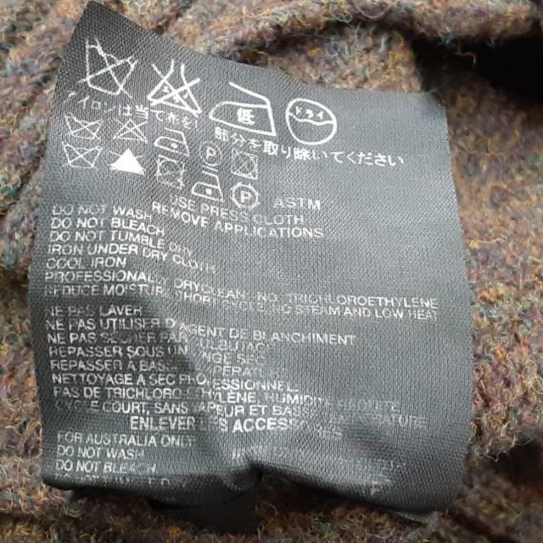 PRADA(プラダ)のPRADA(プラダ) 長袖セーター サイズ42 M レディース美品  - ダークブラウン×黒×マルチ アップリケ/ビジュー レディースのトップス(ニット/セーター)の商品写真