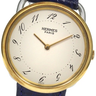 エルメス(Hermes)のエルメス HERMES アルソー クォーツ メンズ _802157(腕時計(アナログ))