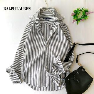 ラルフローレン(Ralph Lauren)のゆきんこ様ご専用　ラルフローレン　ストライプ　長袖シャツ　スリムフィット(シャツ/ブラウス(長袖/七分))