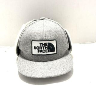 ザノースフェイス(THE NORTH FACE)のTHE NORTH FACE(ノースフェイス) キャップ - グレー×白 ポリエステル×ウール×アクリル×レーヨン(キャップ)