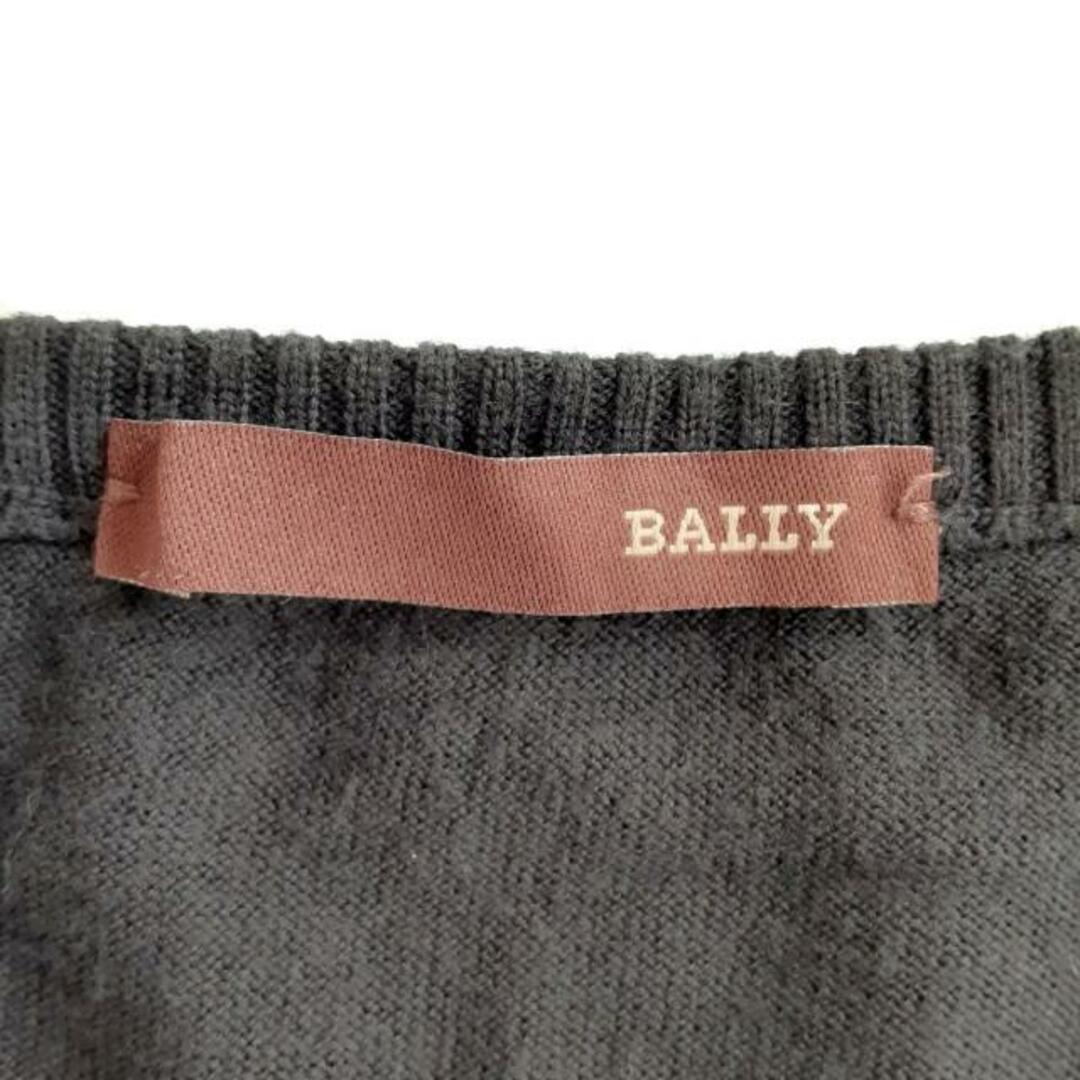 Bally(バリー)のBALLY(バリー) 半袖セーター サイズ40 M レディース - 黒 レディースのトップス(ニット/セーター)の商品写真