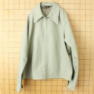 80s Sears ドリズラージャケット M グリーン スイングトップ aw49(ブルゾン)