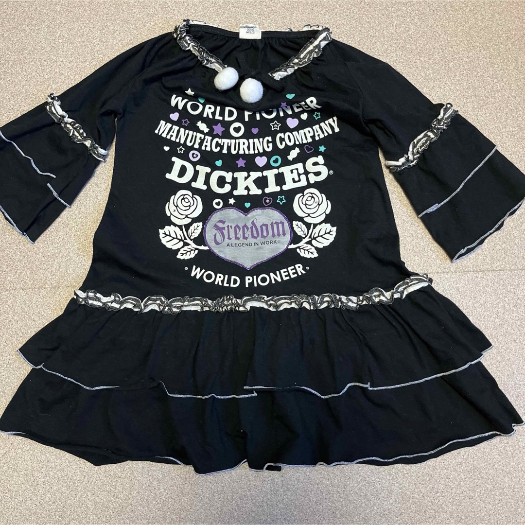 Dickies(ディッキーズ)のDickies☆ロンT チュニック　140 キッズ/ベビー/マタニティのキッズ服女の子用(90cm~)(Tシャツ/カットソー)の商品写真