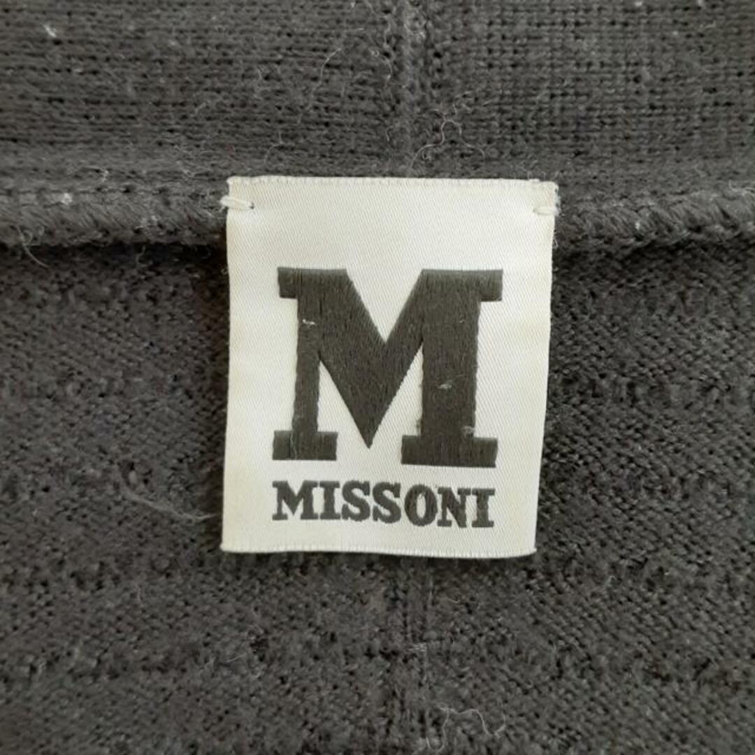 MISSONI(ミッソーニ)のMISSONI(ミッソーニ) カーディガン サイズ38 S レディース - 黒 長袖 レディースのトップス(カーディガン)の商品写真