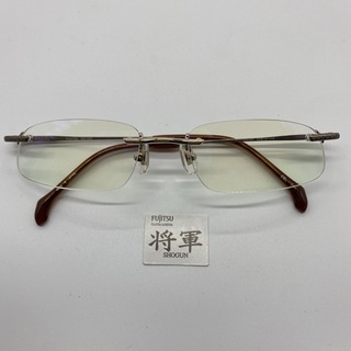 フジツウ(富士通)の鯖江のメガネフレーム SHOGUN TITAN SG-003 男女兼用(サングラス/メガネ)