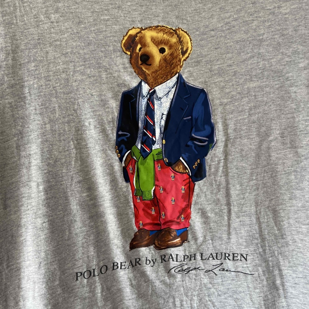 POLO RALPH LAUREN(ポロラルフローレン)のPORO ベア　Tシャツ　グレー レディースのトップス(Tシャツ(半袖/袖なし))の商品写真