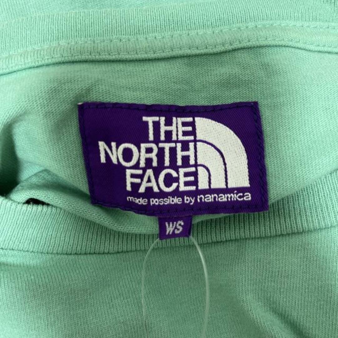 THE NORTH FACE(ザノースフェイス)のTHE NORTH FACE(ノースフェイス) ワンピース サイズws レディース - ライトグリーン クルーネック/半袖/ミニ/nanamica/パープルレーベル レディースのワンピース(その他)の商品写真