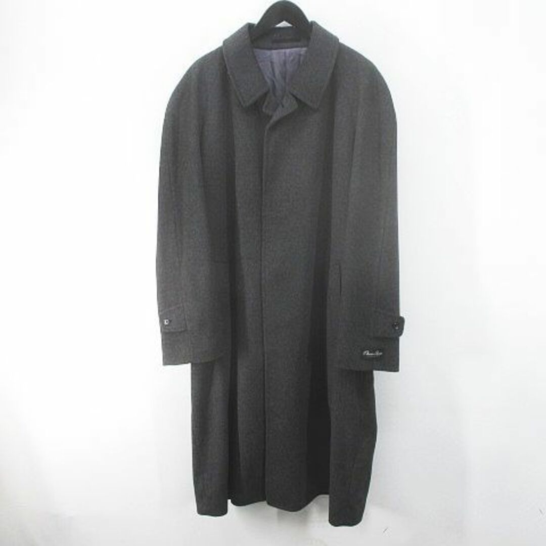 CHESTER BARRIE ロング丈 カシミヤ ステンカラーコート 175 メンズのジャケット/アウター(ステンカラーコート)の商品写真