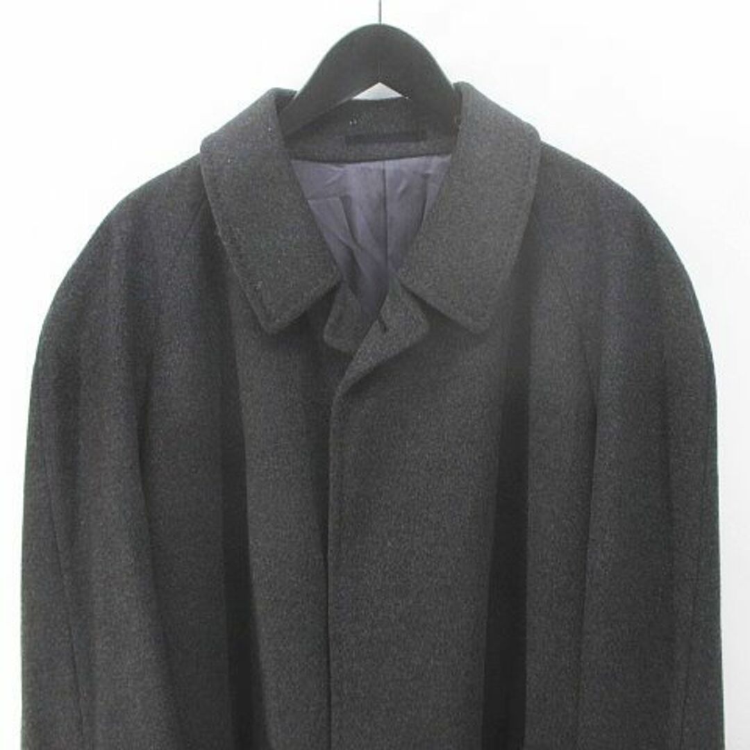 CHESTER BARRIE ロング丈 カシミヤ ステンカラーコート 175 メンズのジャケット/アウター(ステンカラーコート)の商品写真