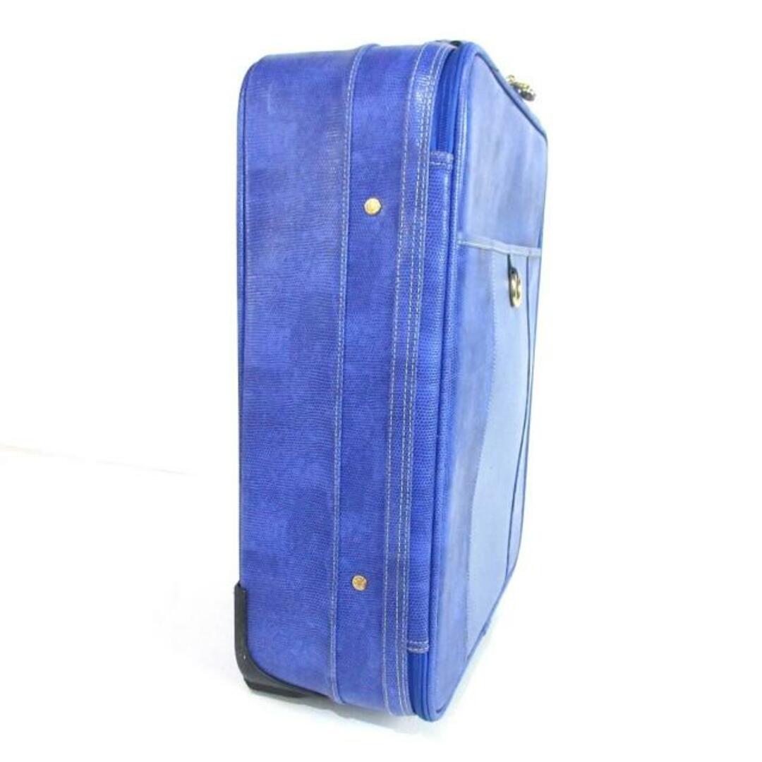 LANCEL(ランセル)のLANCEL(ランセル) キャリーバッグ ブルー レザー レディースのバッグ(スーツケース/キャリーバッグ)の商品写真