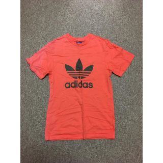 アディダス(adidas)のアディダス サーモンピンクTシャツ(Tシャツ/カットソー(半袖/袖なし))