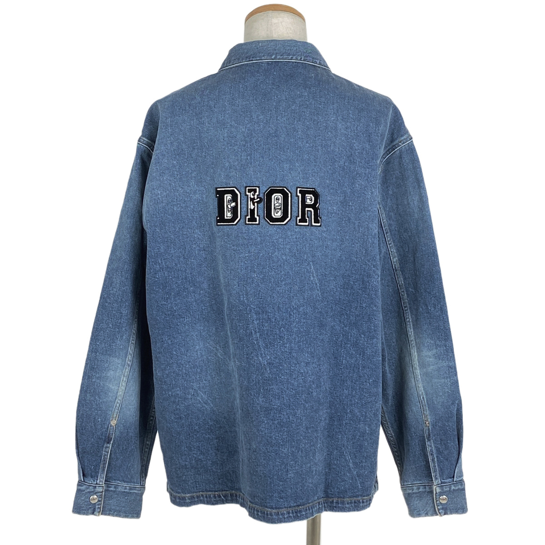 Dior(ディオール)のディオール ロゴ デニムジャケット メンズ 56 【中古】 メンズのジャケット/アウター(Gジャン/デニムジャケット)の商品写真