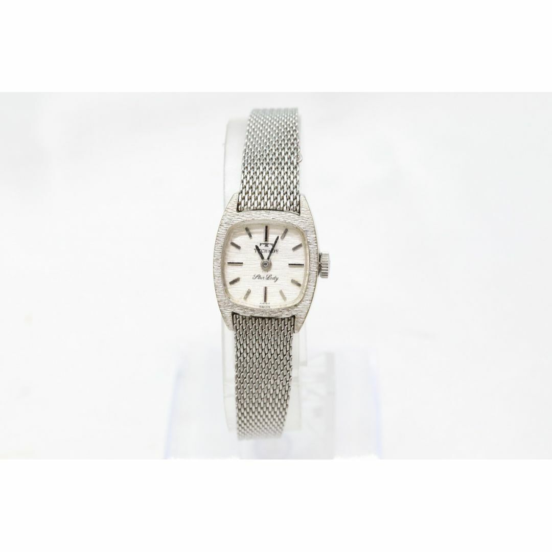 TECHNOS(テクノス)の【W126-345】動作品 テクノス スターレディ 手巻き 腕時計 レディースのファッション小物(腕時計)の商品写真