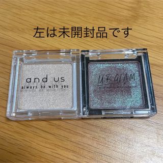 スリーコインズ(3COINS)のand us 単色 ラメアイシャドウ　UR GLAM 偏光アイシャドウ(アイシャドウ)