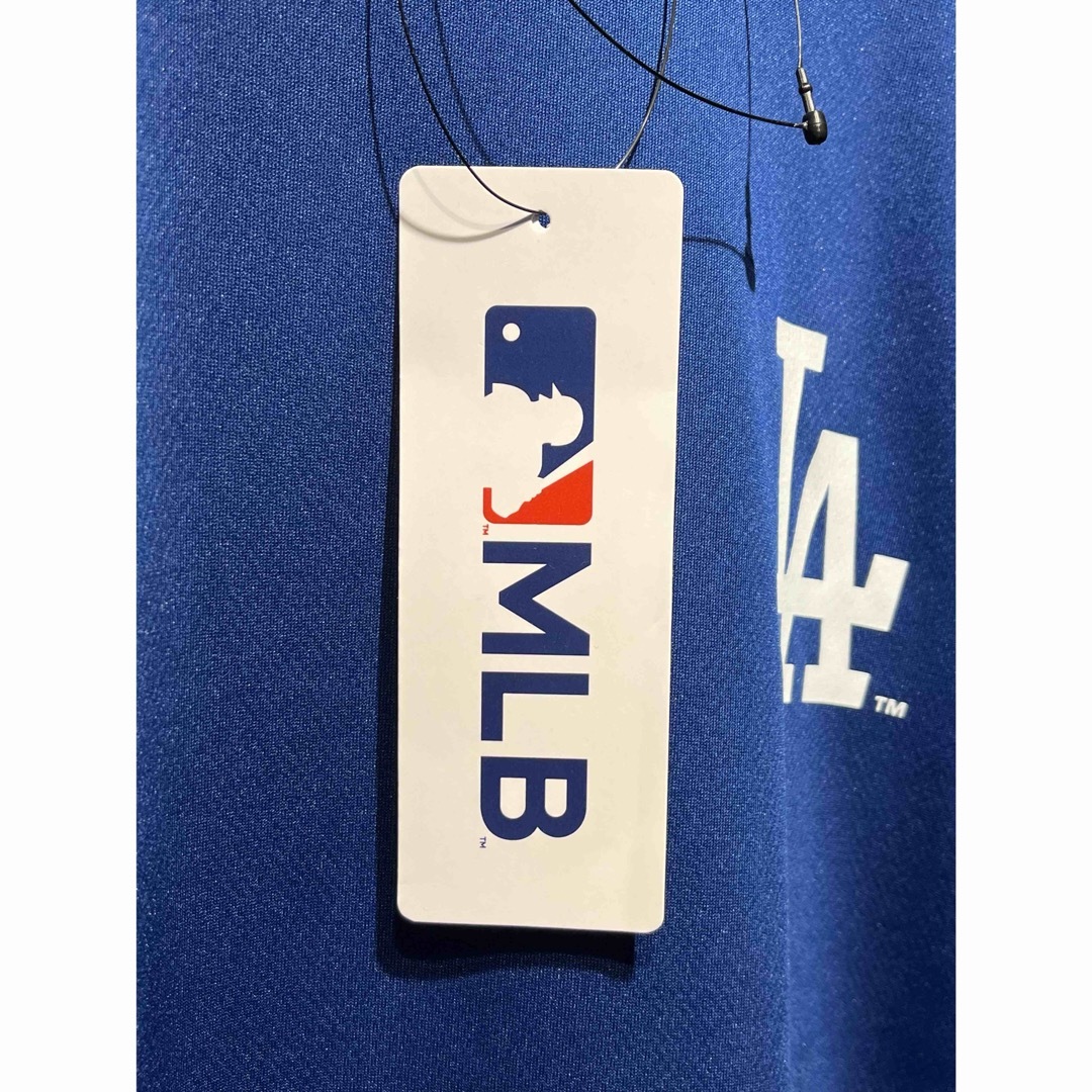 MLB(メジャーリーグベースボール)の◇ロサンゼルス◇ドジャース◇長袖◇ロンＴ◇サイズＬＬ◇未使用タグ付き◇ スポーツ/アウトドアの野球(応援グッズ)の商品写真