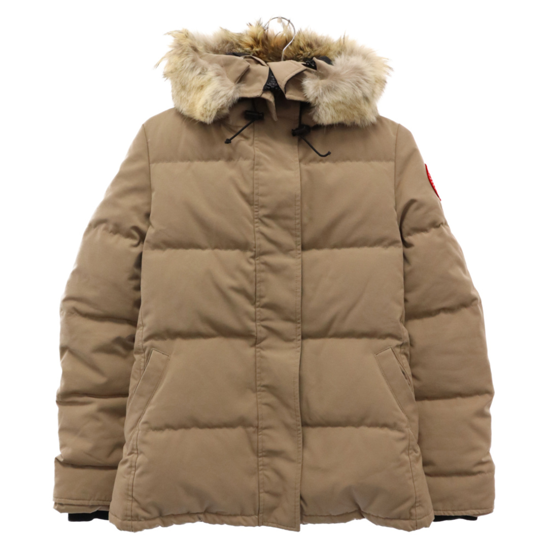 CANADA GOOSE(カナダグース)のCANADA GOOSE カナダグース PORTLAND PARKA ポートランド ファー付ダウンジャケット ベージュ レディース 2604JL R レディースのジャケット/アウター(ダウンジャケット)の商品写真