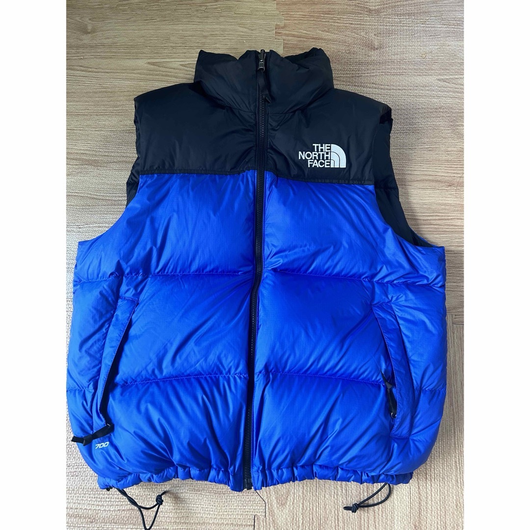 THE NORTH FACE(ザノースフェイス)のノースフェイス　ヌプシ　ダウンベスト　ブルー メンズのジャケット/アウター(ダウンベスト)の商品写真