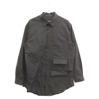 ワイスリー(Y-3)のY-3 ワイスリー SHIRT 長袖シャツ ロング丈 ネイビー H63044(シャツ)