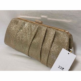 ニジュウサンク(23区)の620新品23区【APPLAUDIR】ラメ クラッチ バッグ￥14300結婚式(クラッチバッグ)