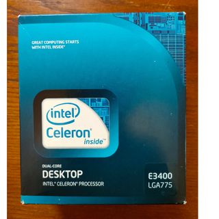 インテル(intel)の『新品未開封品』Celeron(セレロン)　E3400 2.6G Hz(PCパーツ)