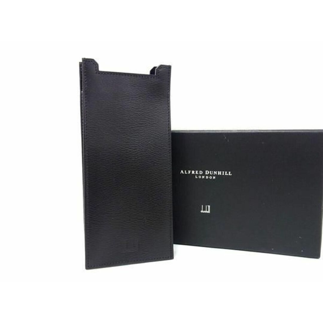 Dunhill(ダンヒル)の■新品■未使用■ dunhill ダンヒル レザー メガネケース めがねケース ブラック系 BE9707  メンズのメンズ その他(その他)の商品写真