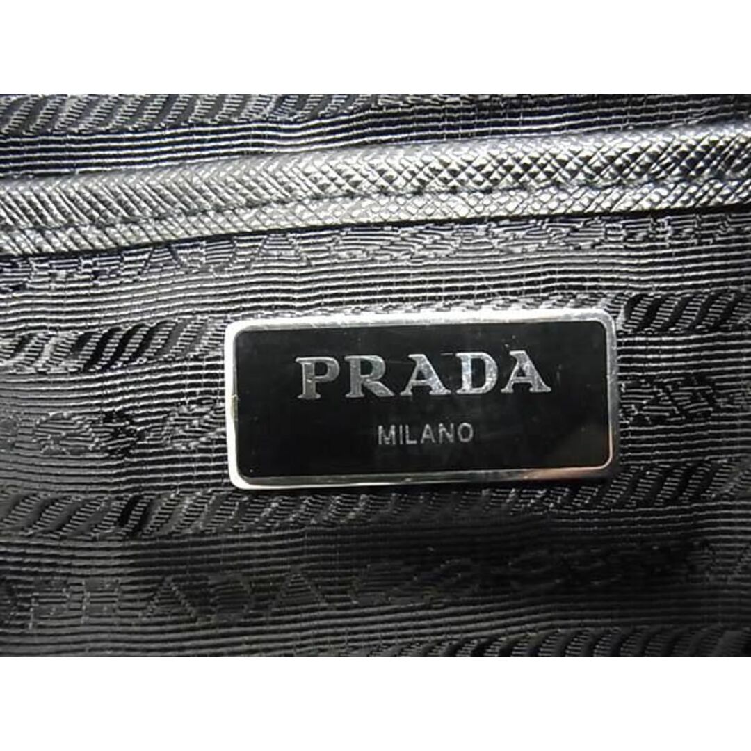 PRADA(プラダ)の■新品同様■ PRADA プラダ テスートナイロン ロボット 巾着型 リュックサック バックパック デイパック レディース ブラック系 AV5854  レディースのバッグ(ボストンバッグ)の商品写真
