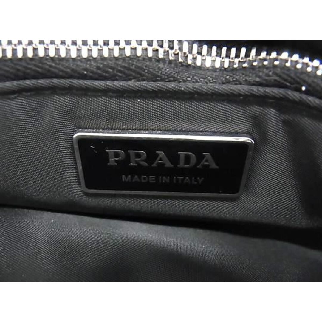 PRADA(プラダ)の■極美品■ PRADA プラダ テスートナイロン トートバッグ ショルダーバッグ メンズ レディース ブラック系 AX3857  レディースのバッグ(ハンドバッグ)の商品写真