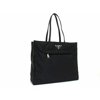 プラダ(PRADA)の■極美品■ PRADA プラダ テスートナイロン トートバッグ ショルダーバッグ メンズ レディース ブラック系 AX3857 (ハンドバッグ)