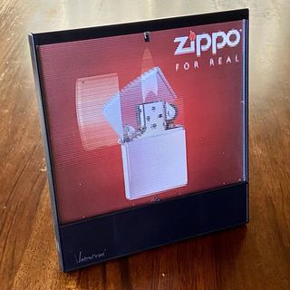 ジッポー(ZIPPO)の未使用 ZIPPO 電池式 卓上 ディスプレイ ジッポー 販売店用 販促品(その他)