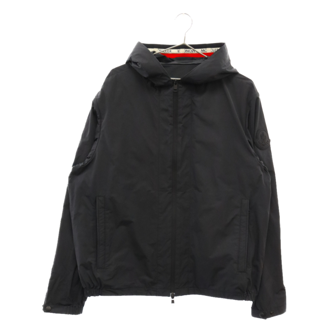 MONCLER(モンクレール)のMONCLER モンクレール 22AW CARLES カルレス ナイロンジャケット ジップアップ パーカー ブラック G10911A75000 メンズのジャケット/アウター(ナイロンジャケット)の商品写真