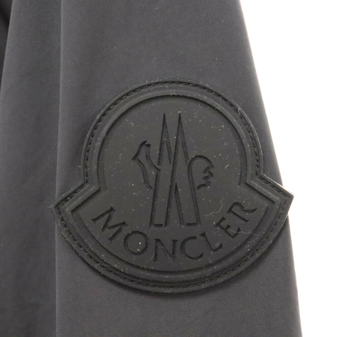 MONCLER(モンクレール)のMONCLER モンクレール 22AW CARLES カルレス ナイロンジャケット ジップアップ パーカー ブラック G10911A75000 メンズのジャケット/アウター(ナイロンジャケット)の商品写真