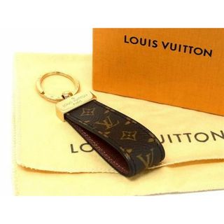 ルイヴィトン(LOUIS VUITTON)の■新品同様■ LOUIS VUITTON ルイヴィトン M65521 モノグラム ポルト クレ ドラゴンヌ キーリング キーホルダー ブラウン系 AX3836 (その他)