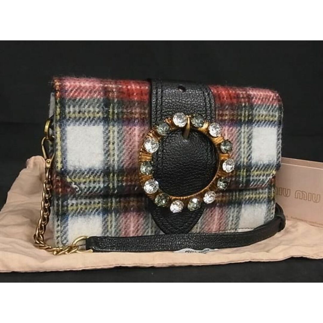 MIU MIU - □新品同様□ miumiu ミュウミュウ 5BL001 ウール MIU MIU - □新品同様□ miumiu ミュウミュウ 5BL001 ウール