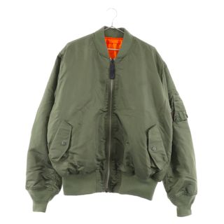 アルファインダストリーズ(ALPHA INDUSTRIES)のALPHA INDUSTRIES アルファ インダストリーズ MA-1 フライトジャケット カーキ 0615-00-573-8335(フライトジャケット)