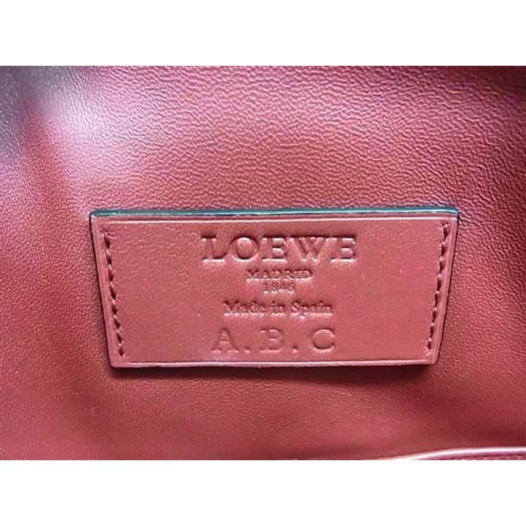 LOEWE(ロエベ)の■極上■本物■極美品■ LOEWE ロエベ アナグラム レザー×クロコダイル ハンドバッグ トート ブリーフケース メンズ レッド系 AX3202  レディースのバッグ(その他)の商品写真